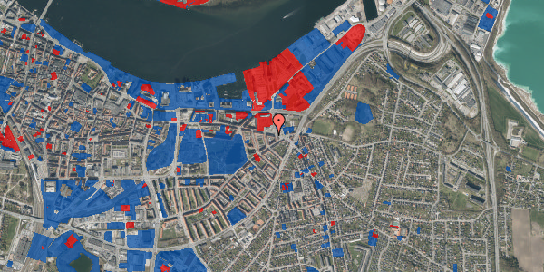 Jordforureningskort på Østerbro 102, 1. th, 9000 Aalborg