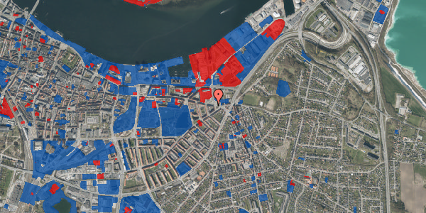 Jordforureningskort på Østerbro 104, 2. th, 9000 Aalborg