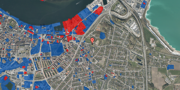 Jordforureningskort på Øster Sundby Vej 14, 9000 Aalborg