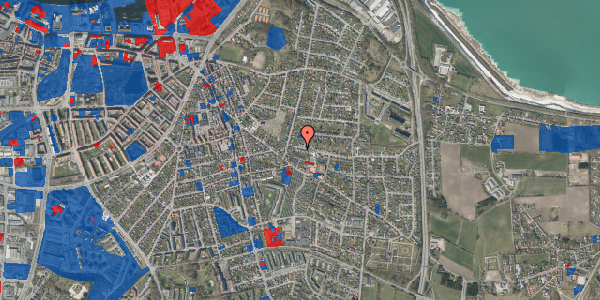 Jordforureningskort på Østervangsvej 6, 9000 Aalborg