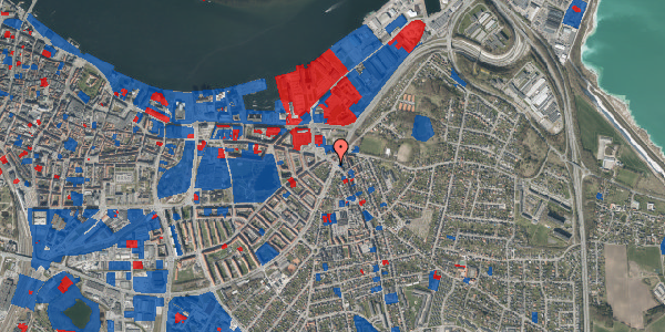 Jordforureningskort på Østre Alle 2, 9000 Aalborg