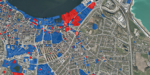 Jordforureningskort på Østre Alle 3, 1. , 9000 Aalborg