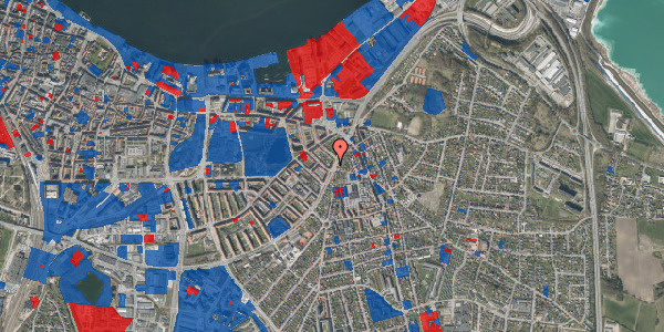 Jordforureningskort på Østre Alle 28, 1. tv, 9000 Aalborg