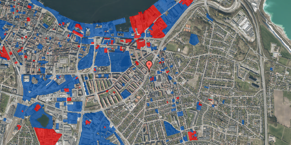 Jordforureningskort på Østre Alle 34A, st. 132, 9000 Aalborg