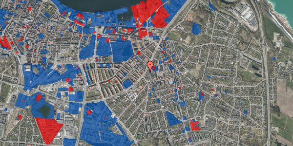 Jordforureningskort på Østre Alle 57, 1. , 9000 Aalborg