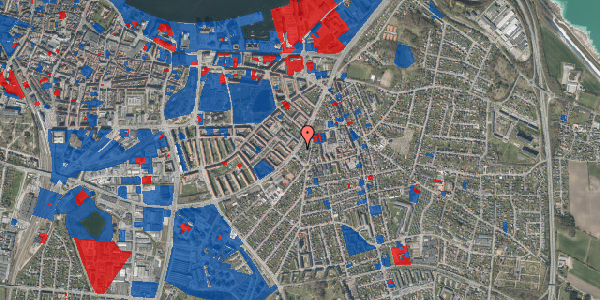 Jordforureningskort på Østre Alle 61, 1. , 9000 Aalborg