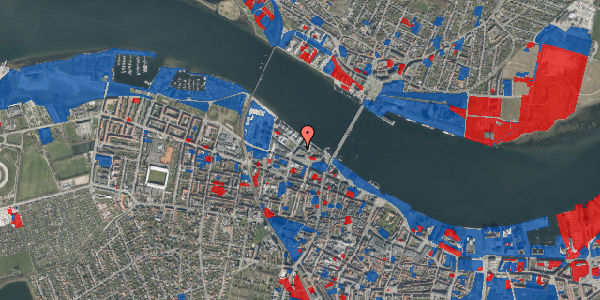 Jordforureningskort på Østre Kanalgade 6, 4. tv, 9000 Aalborg