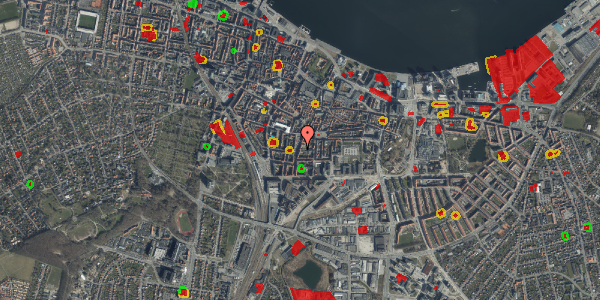 Jordforureningskort på Ågades Passage 6A, st. , 9000 Aalborg