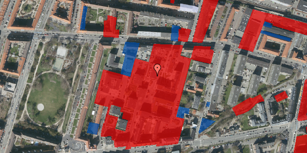 Jordforureningskort på Nimbusparken 11, 3. mf, 2000 Frederiksberg