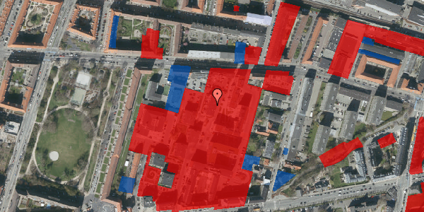 Jordforureningskort på Nimbusparken 13, 4. mf, 2000 Frederiksberg