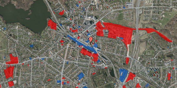 Jordforureningskort på Jernbanepladsen 1, st. d, 2800 Kongens Lyngby