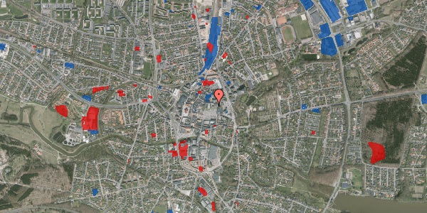 Jordforureningskort på Danmarksgade 14B, 7500 Holstebro