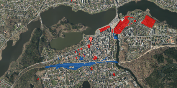 Jordforureningskort på Vestergade 28, 8600 Silkeborg