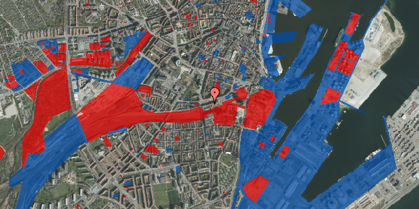 Jordforureningskort på Banegårdspladsen 1E, 8000 Aarhus C