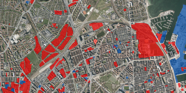 Jordforureningskort på Venøgade 22, 1. tv, 2100 København Ø