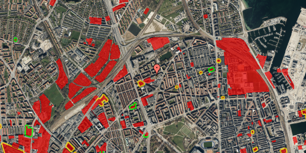 Jordforureningskort på Venøgade 22, 2. tv, 2100 København Ø