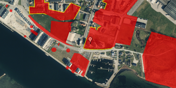 Jordforureningskort på Færgegaardsvej 93, 1. th, 4760 Vordingborg