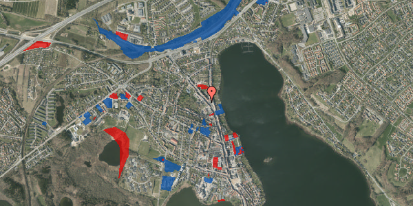 Jordforureningskort på Banegårdsvej 9, 8660 Skanderborg