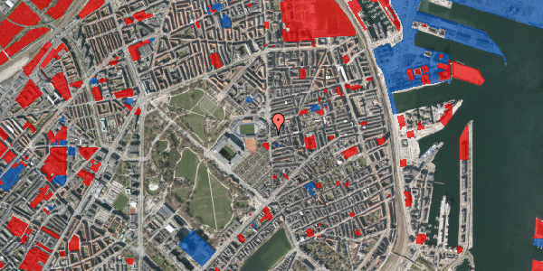 Jordforureningskort på Østerbrogade 110, 2100 København Ø