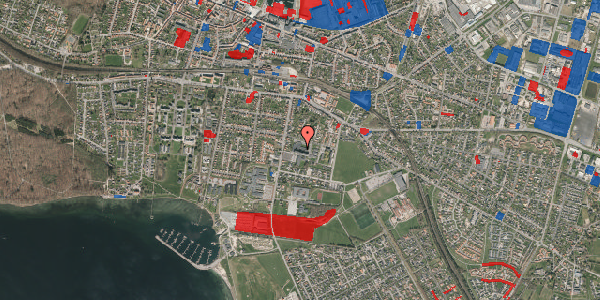 Jordforureningskort på Østre Hougvej 55B, 5500 Middelfart