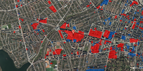 Jordforureningskort på Marguerite Vibys Plads 10, 2. mf, 2000 Frederiksberg