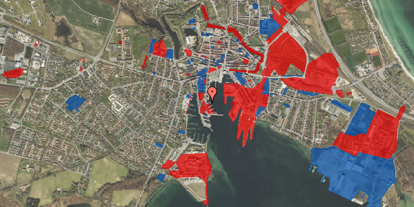 Jordforureningskort på Vesterhavnen 13, 4. 2, 5800 Nyborg