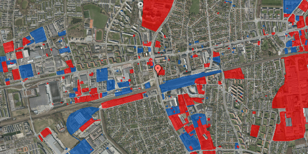 Jordforureningskort på Sydvestvej 42, 2600 Glostrup