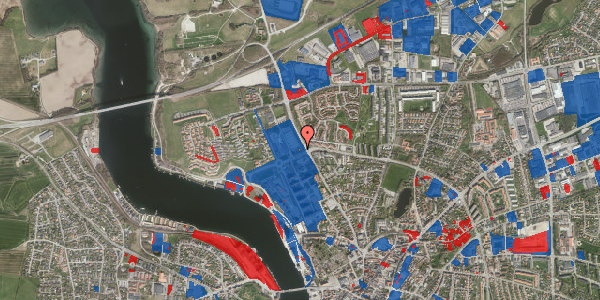 Jordforureningskort på Agervang 7, 6400 Sønderborg