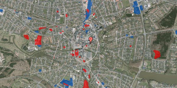 Jordforureningskort på Østergade 16, st. , 7500 Holstebro