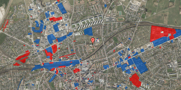 Jordforureningskort på Kastanievej 12, 4200 Slagelse