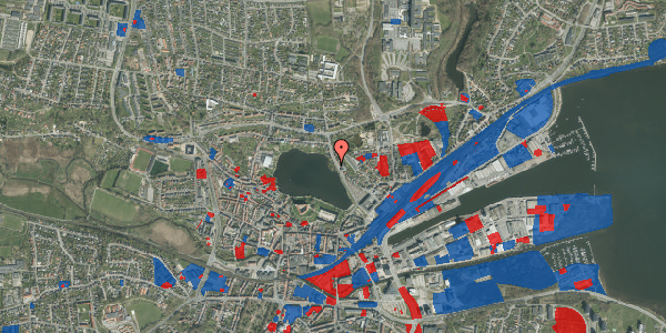 Jordforureningskort på Slotssøvejen 1A, 6000 Kolding