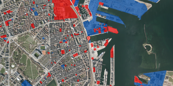 Jordforureningskort på Østbanegade 120, 2100 København Ø