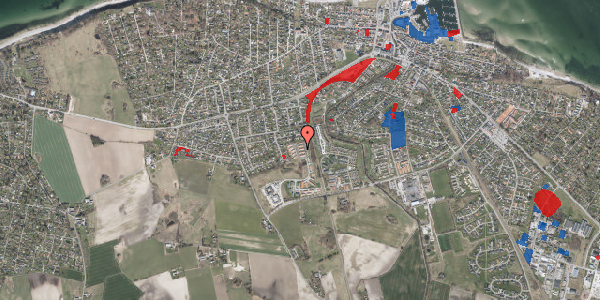 Jordforureningskort på Bavne Ager 143, 3250 Gilleleje