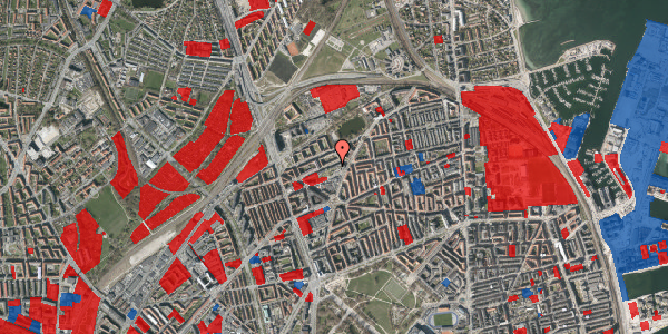 Jordforureningskort på Venøgade 28, 1. th, 2100 København Ø