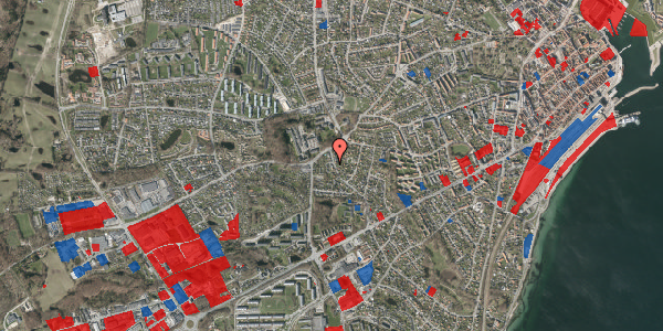 Jordforureningskort på Montebello Alle 33A, 3000 Helsingør