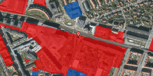 Jordforureningskort på Dirch Passers Allé 6, 2000 Frederiksberg