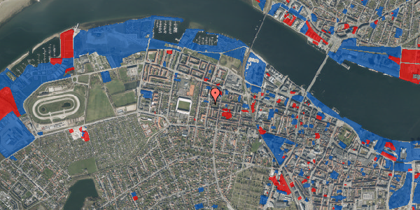 Jordforureningskort på Ryesgade 22, 9000 Aalborg