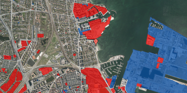 Jordforureningskort på Strandpromenaden 55, 2100 København Ø