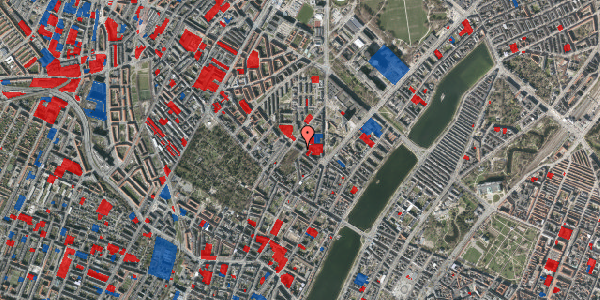 Jordforureningskort på Guldbergsgade 16, 2200 København N