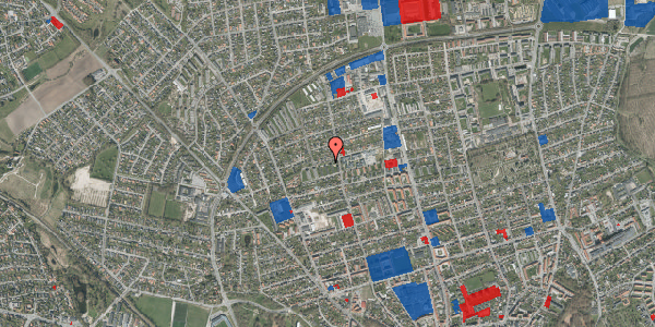 Jordforureningskort på Hermodsvej 8, 8920 Randers NV