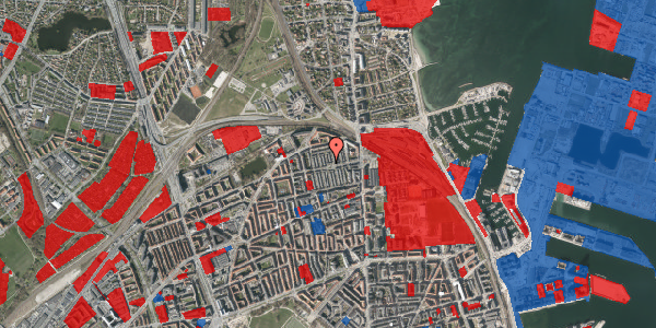 Jordforureningskort på Kildevældsgade 36, 2100 København Ø