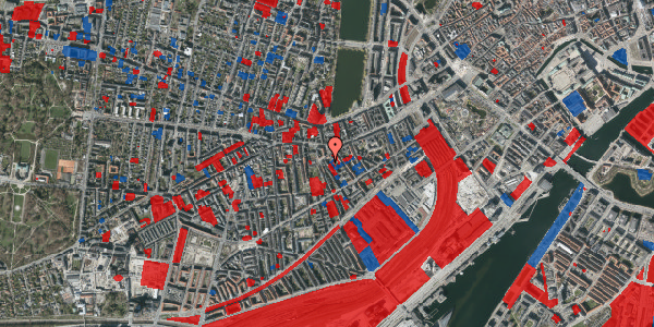 Jordforureningskort på Eskildsgade 3, 1657 København V