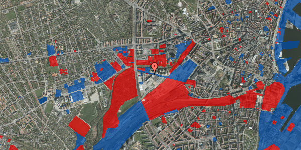 Jordforureningskort på Søren Frichs Vej 13A, 3. 4, 8000 Aarhus C