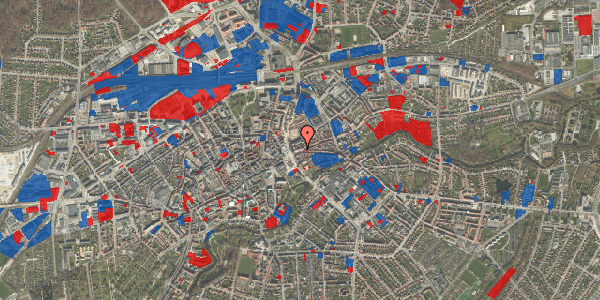 Jordforureningskort på Overgade 14, 1. th, 5000 Odense C