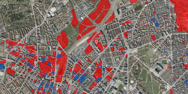 Jordforureningskort på Vermundsgade 40B, 3. tv, 2100 København Ø