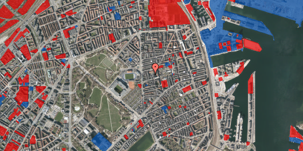 Jordforureningskort på Ribegade 21, 2100 København Ø