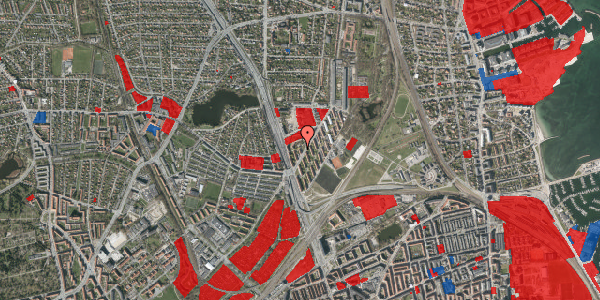 Jordforureningskort på Ryparken 17, 2. 1, 2100 København Ø