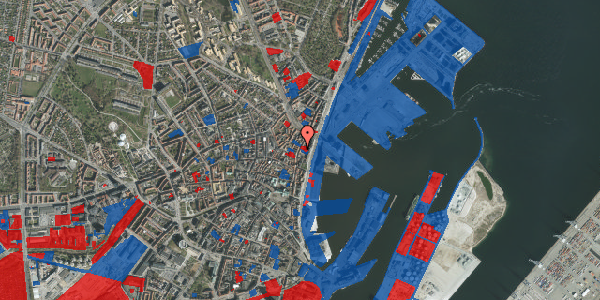 Jordforureningskort på Mejlgade 42, 8000 Aarhus C