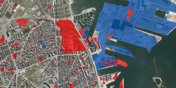 Jordforureningskort på Lautrupsgade 7, 2100 København Ø