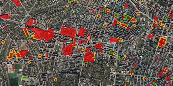 Jordforureningskort på Nordre Fasanvej 21A, 2000 Frederiksberg